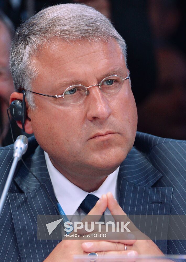 Business roundtable, Business Perspective on EU-EAEU as a Formula for Cooperation, at 2015 St.Petersburg International Economic Forum