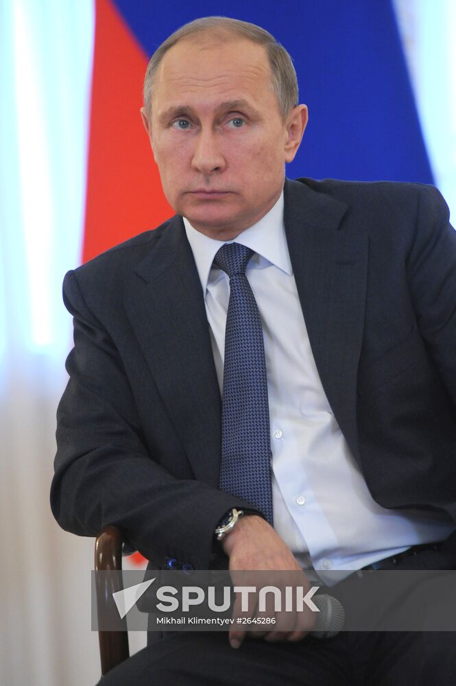 Vladimir Putin's working trip to St. Petersburg