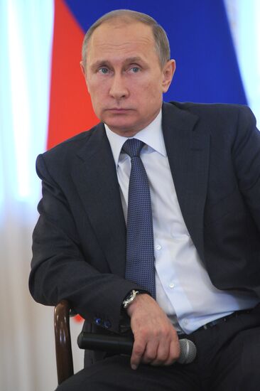Vladimir Putin's working trip to St. Petersburg