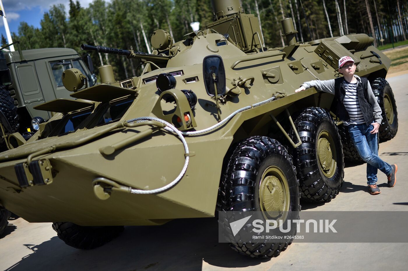 ARMY-2015 international military technical forum. Day Three