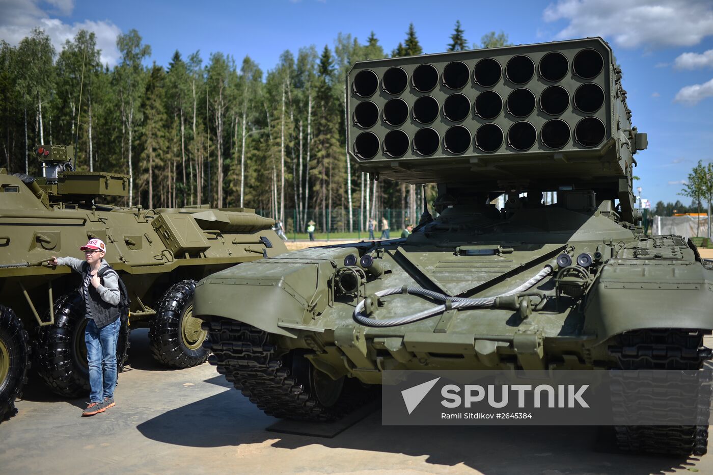 ARMY-2015 international military technical forum. Day Three