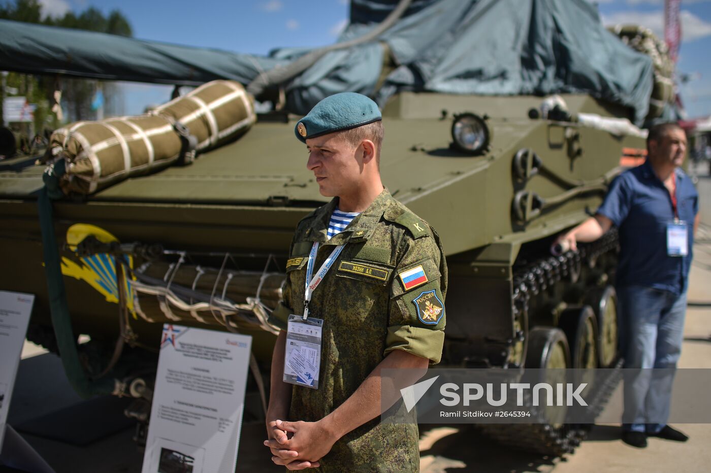 ARMY-2015 international military technical forum. Day Three