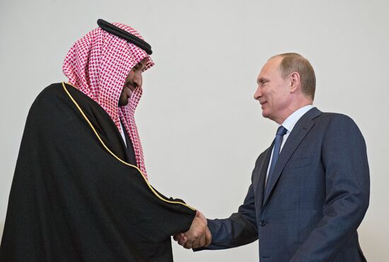 Russian President Vladimir Putin's working trip to St. Petersburg