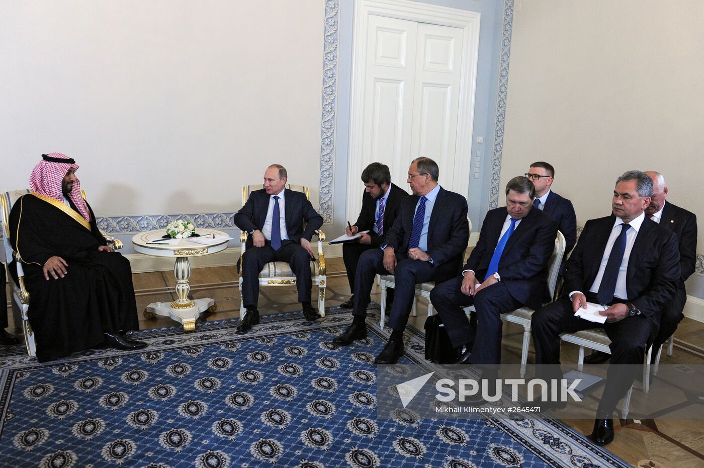 Russian President Vladimir Putin's working trip to St. Petersburg
