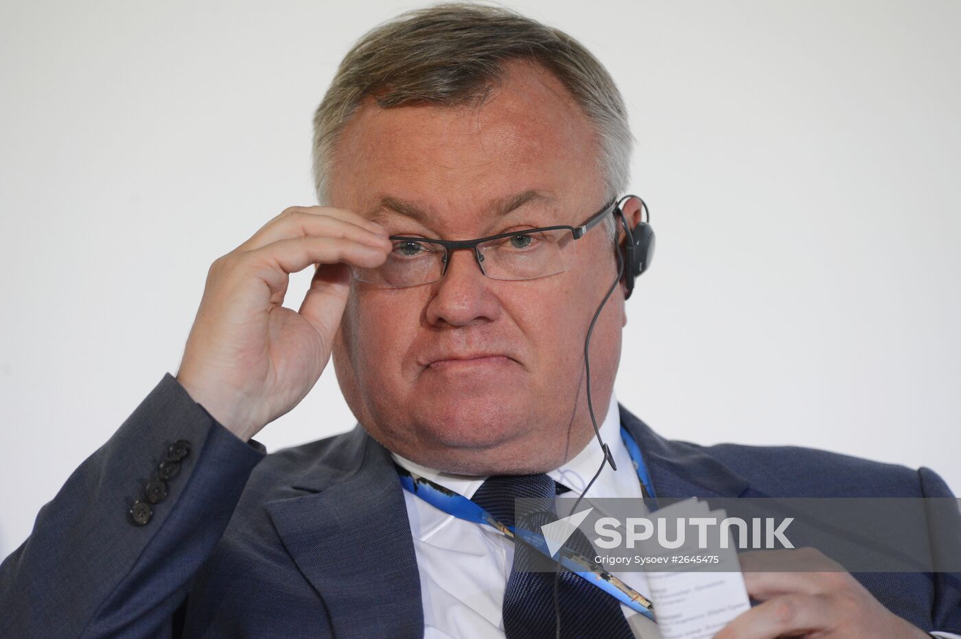Financing growth, Infrastructure and Investment, Anti-Corruption, Emerging Markets Priorities" at SPIEF-2015