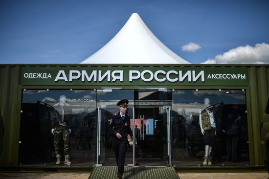 ARMY-2015 international military technical forum. Day Three