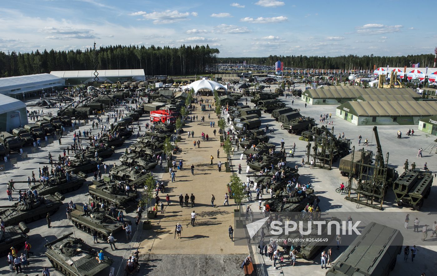 ARMY-2015 international military technical forum. Day Three