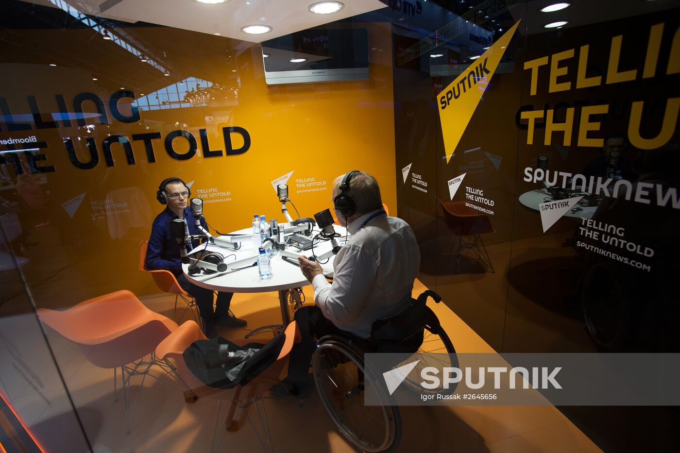 2015 St. Petersburg International Economic Forum (SPIEF). Day One