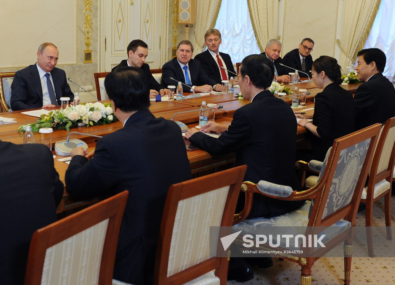 Russian President Vladimir Putin's working trip to St. Petersburg