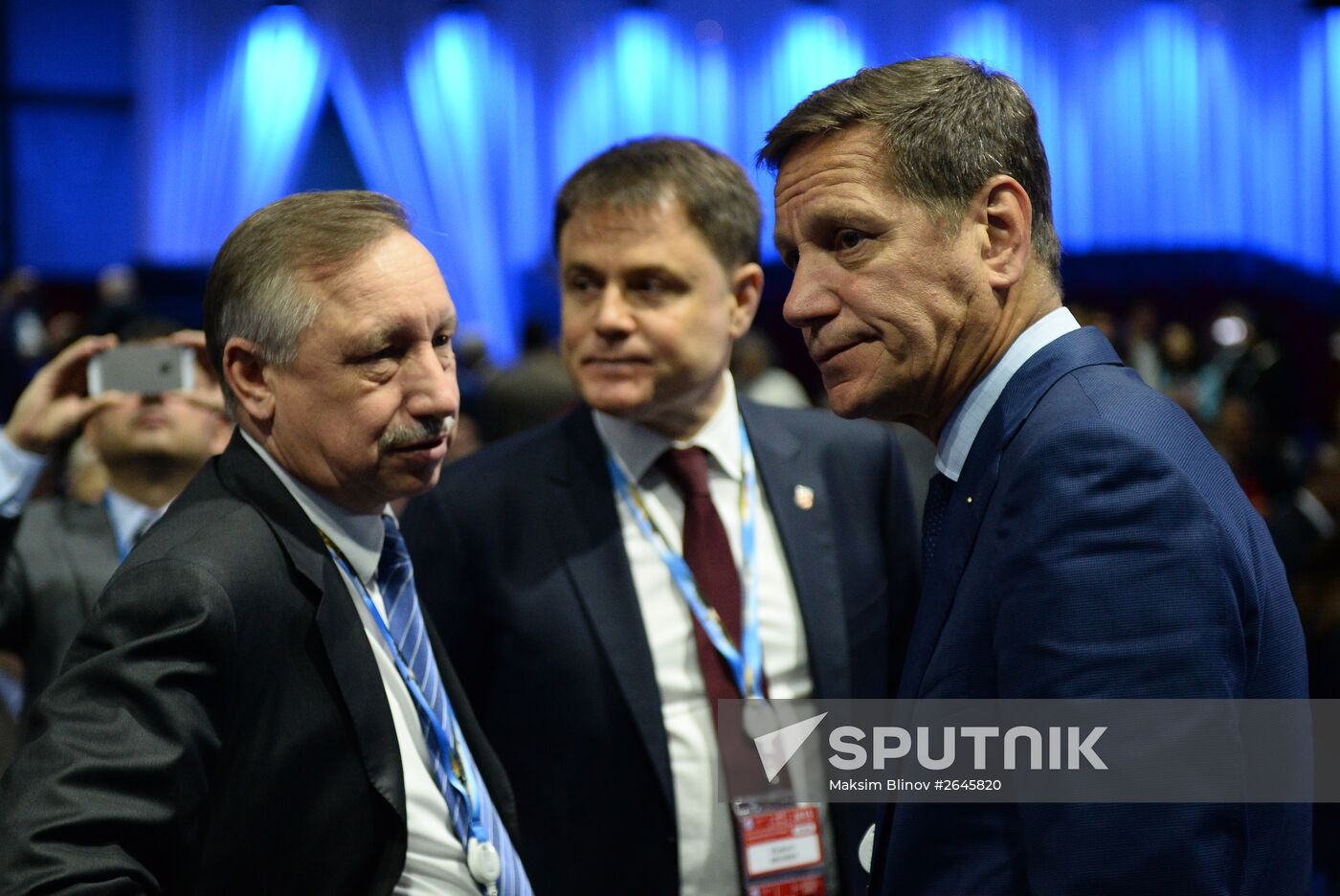2015 St. Petersburg International Economic Forum (SPIEF). Day One