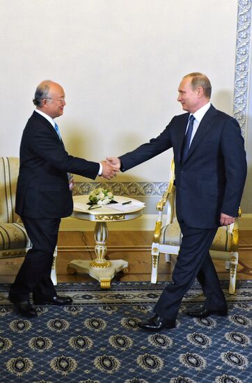 President Putin visits St. Petersburg