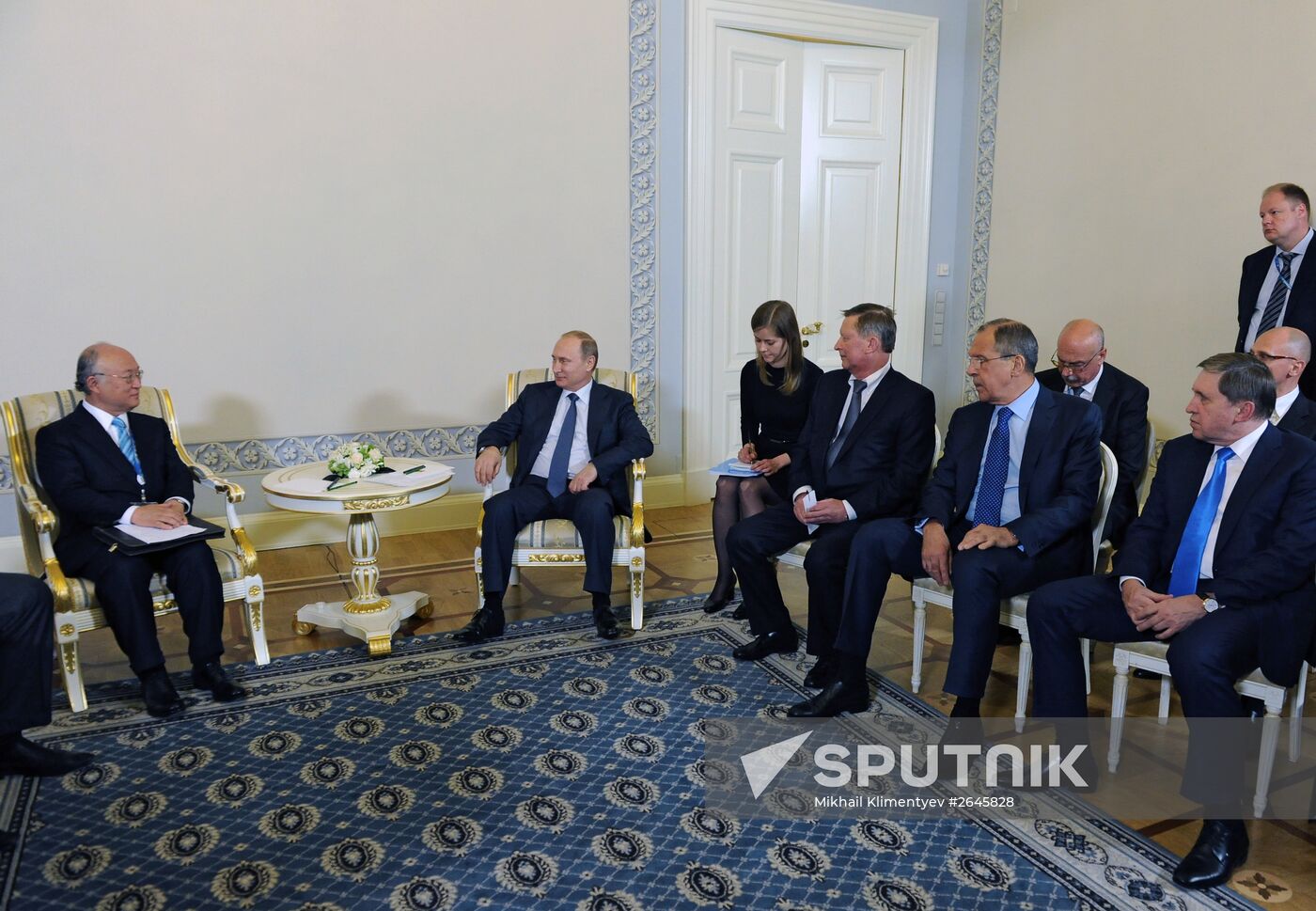 Russian President Vladimir Putin's working trip to St. Petersburg