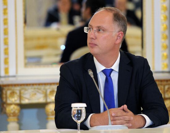 Russian President Vladimir Putin's working trip to St. Petersburg