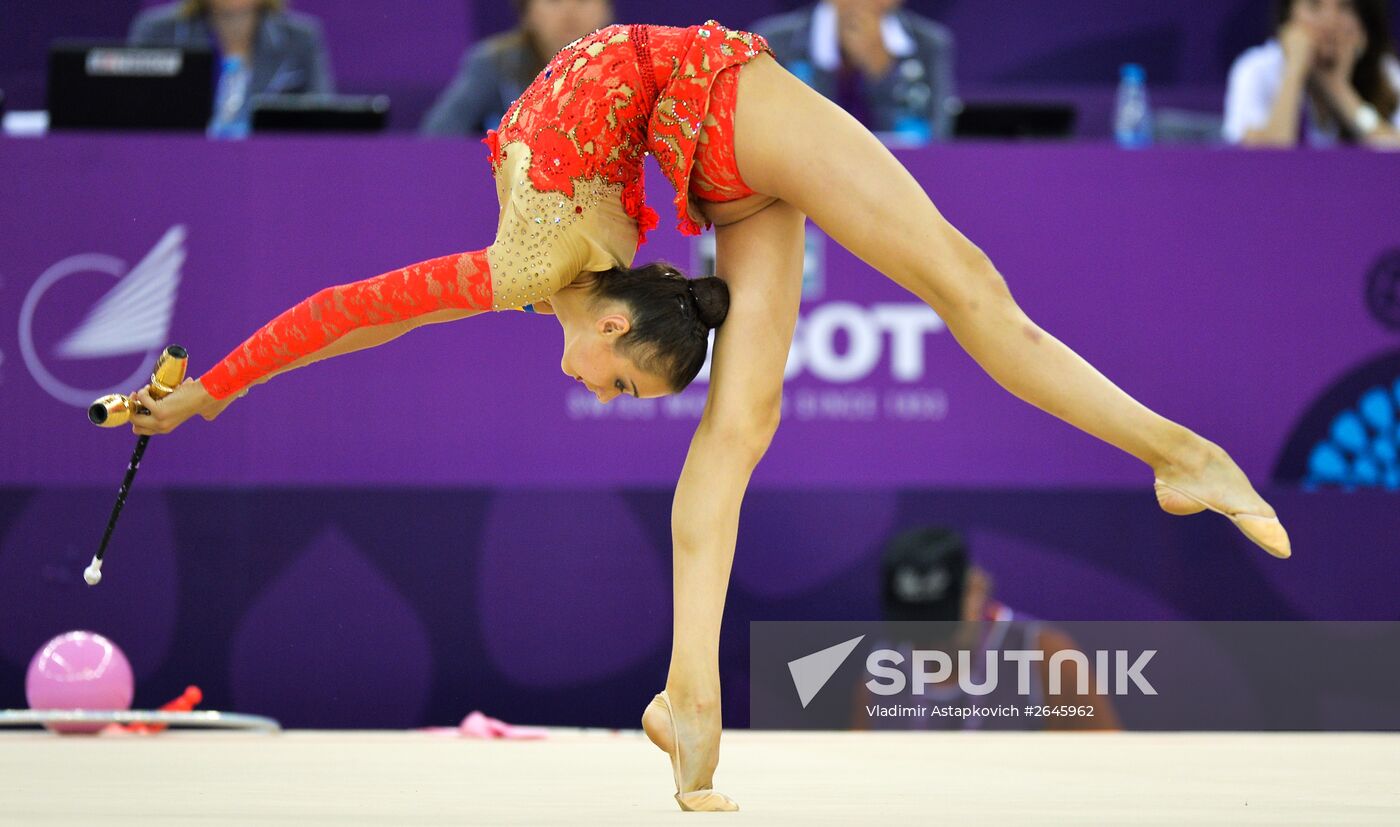 2015 European Games. Rhythmic gymnastics. Individual all-around