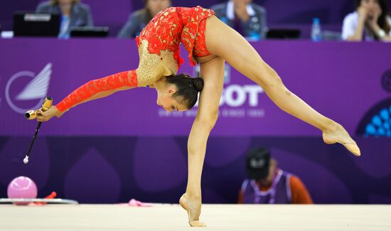 2015 European Games. Rhythmic gymnastics. Individual all-around
