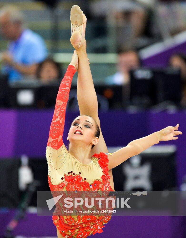 2015 European Games. Rhythmic gymnastics. Individual all-around