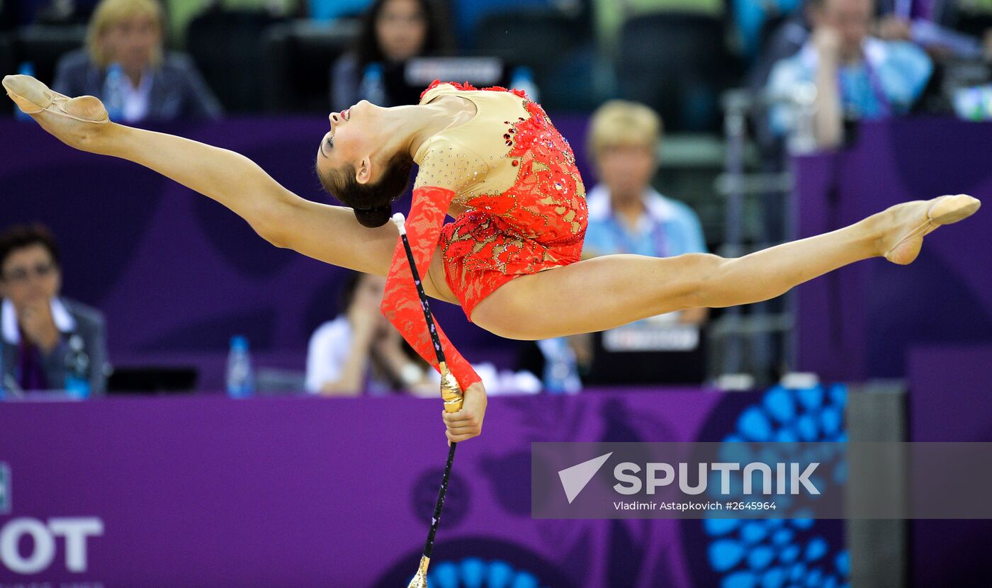 2015 European Games. Rhythmic gymnastics. Individual all-around