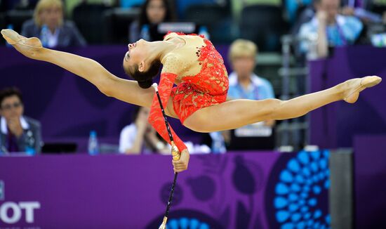 2015 European Games. Rhythmic gymnastics. Individual all-around
