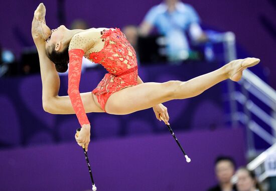 2015 European Games. Rhythmic gymnastics. Individual all-around