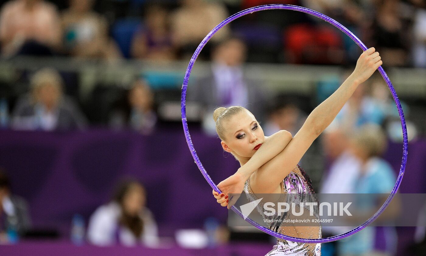 2015 European Games. Rhythmic gymnastics. Individual all-around