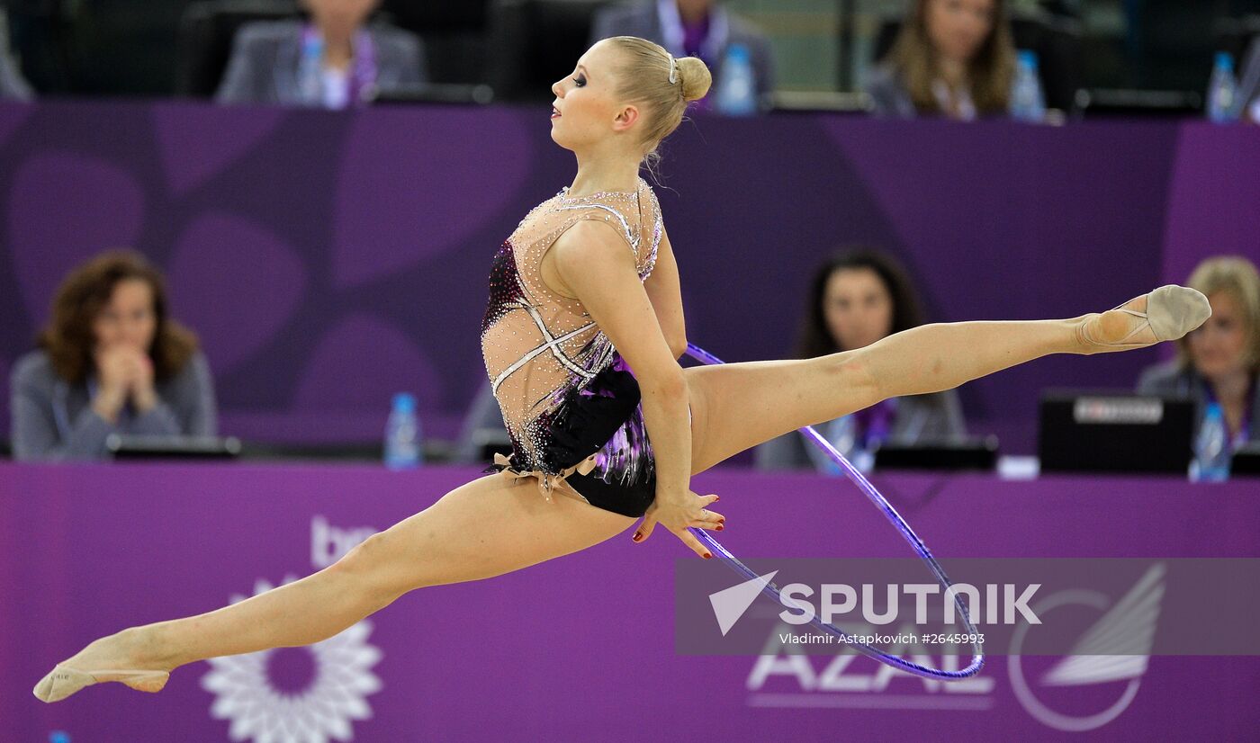 2015 European Games. Rhythmic gymnastics. Individual all-around
