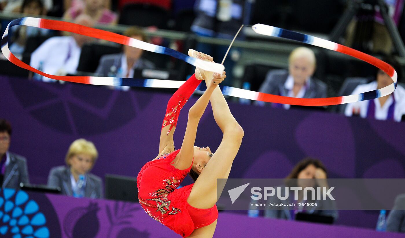 2015 European Games. Rhythmic gymnastics. Individual all-around