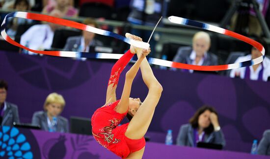 2015 European Games. Rhythmic gymnastics. Individual all-around
