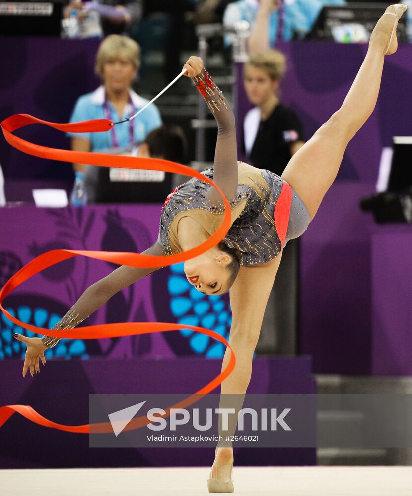 2015 European Games. Rhythmic gymnastics. Individual all-around