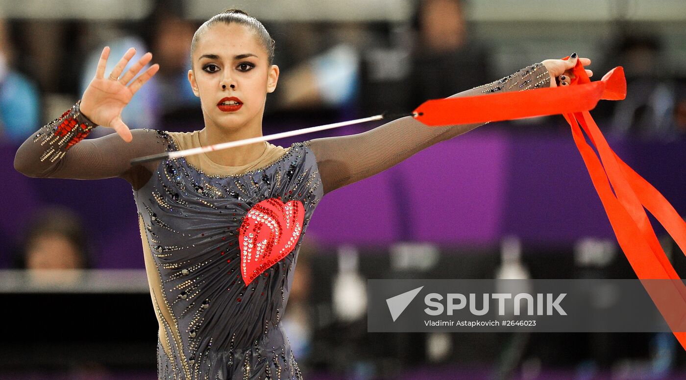 2015 European Games. Rhythmic gymnastics. Individual all-around