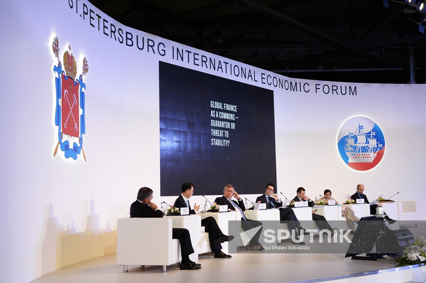 Panel Session, Global Finance as a Commons – Guarantor or Threat to Stability? as part pf SPIEF 2015