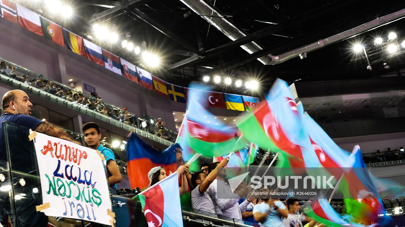 2015 European Games. Rhythmic gymnastics. Individual all-around