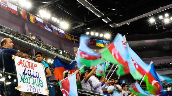 2015 European Games. Rhythmic gymnastics. Individual all-around