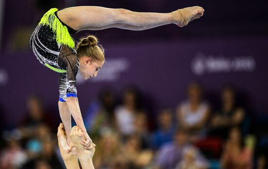 1st European Games. Acrobatic Gymnastics