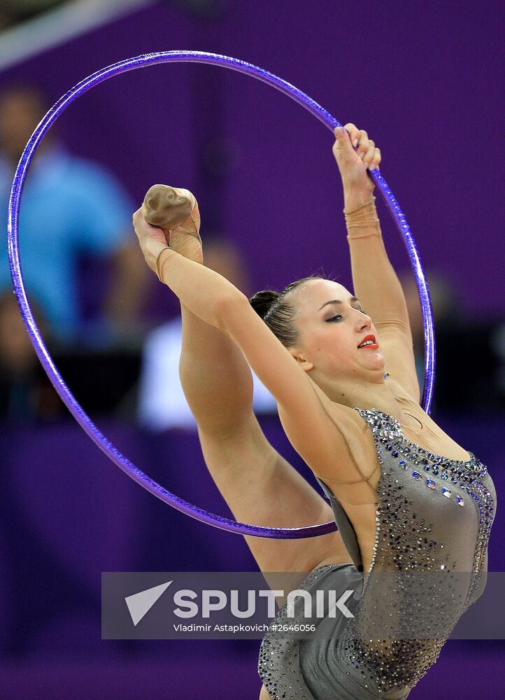 2015 European Games. Rhythmic gymnastics. Individual all-around