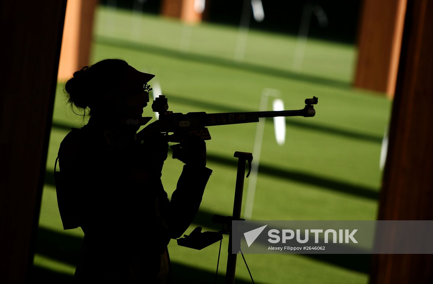 2015 European Games. Shooting. Women's 50 meter rifle three positions