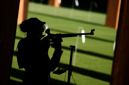 2015 European Games. Shooting. Women's 50 meter rifle three positions