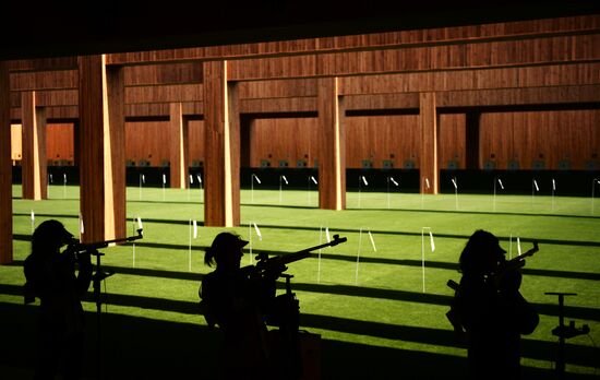 2015 European Games. Shooting. Women's 50 meter rifle three positions