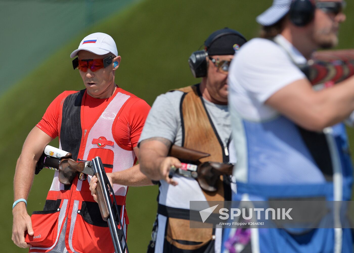 2015 European Games. Shooting. Men's double trap