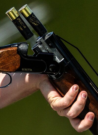 2015 European Games. Shooting. Men's double trap