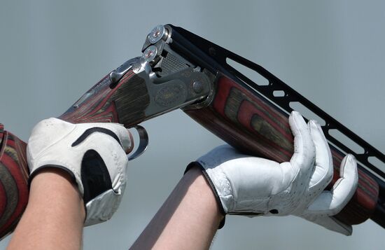 2015 European Games. Shooting. Men's double trap