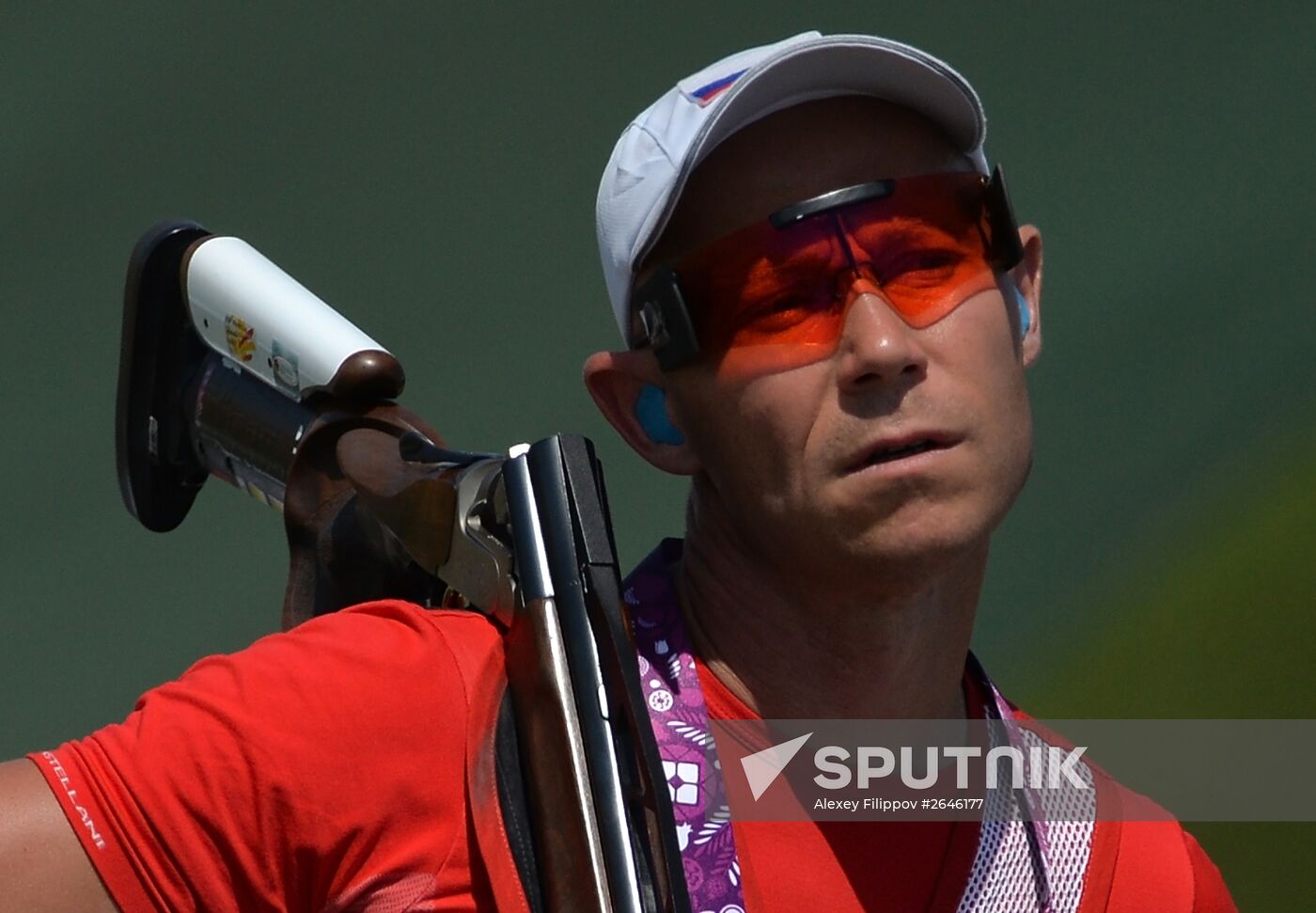 2015 European Games. Shooting. Men's double trap