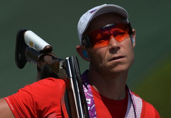 2015 European Games. Shooting. Men's double trap