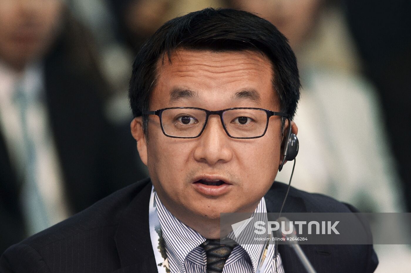 Russia 24 TV debates, Investment in Russia: New Challenges and Opportunities in Changed Realities, at SPIEF