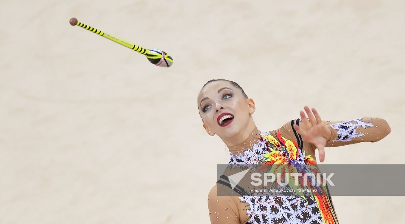 2015 European Games. Rhythmic gymnastics. Individual all-around