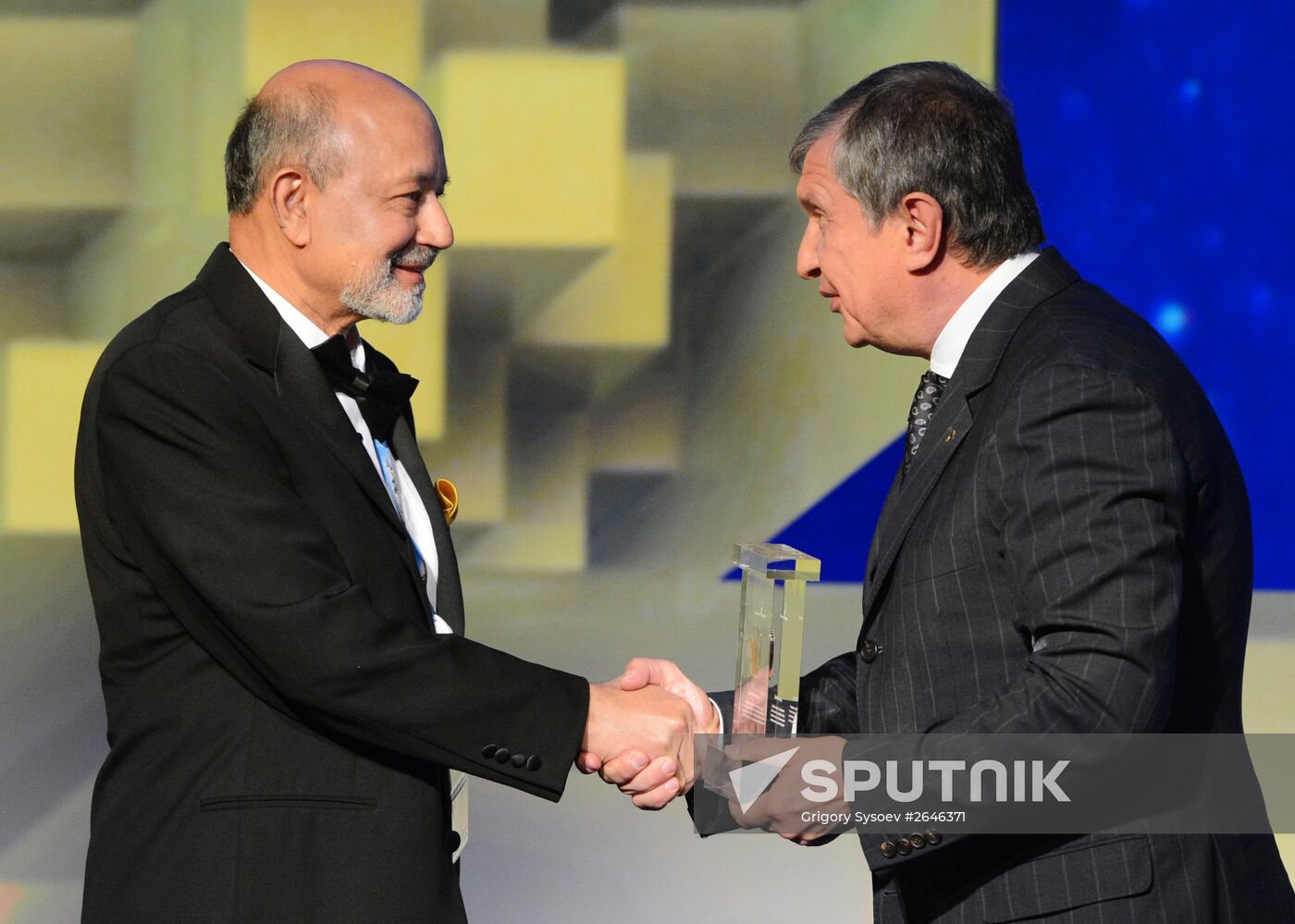 The Global Energy Prize award ceremony as part of 2015 St. Petersburg International Economic Forum