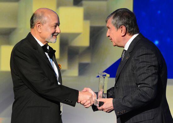 The Global Energy Prize award ceremony as part of 2015 St. Petersburg International Economic Forum