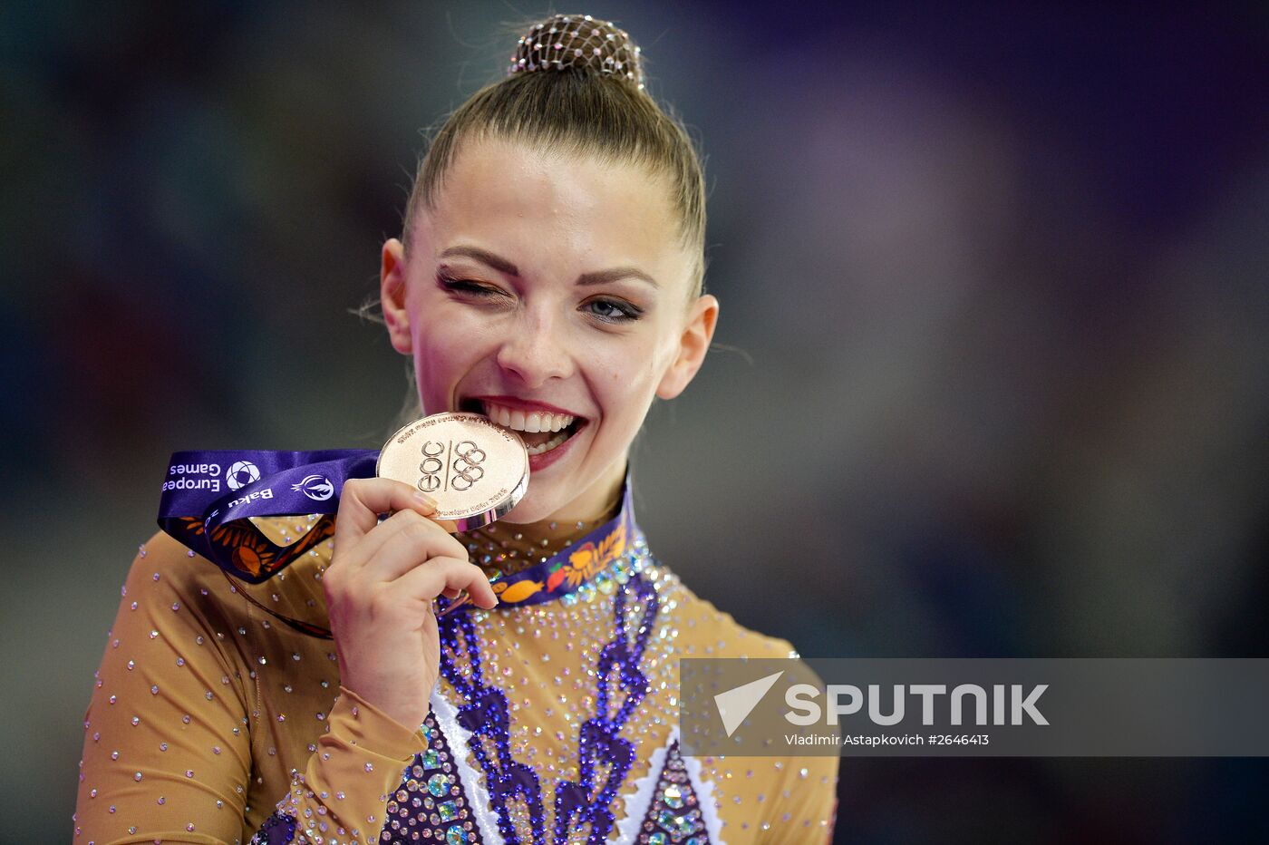 2015 European Games. Rhythmic gymnastics. Individual all-around