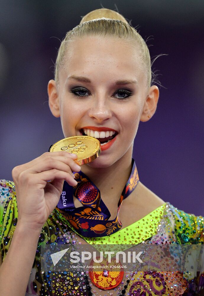 2015 European Games. Rhythmic gymnastics. Individual all-around