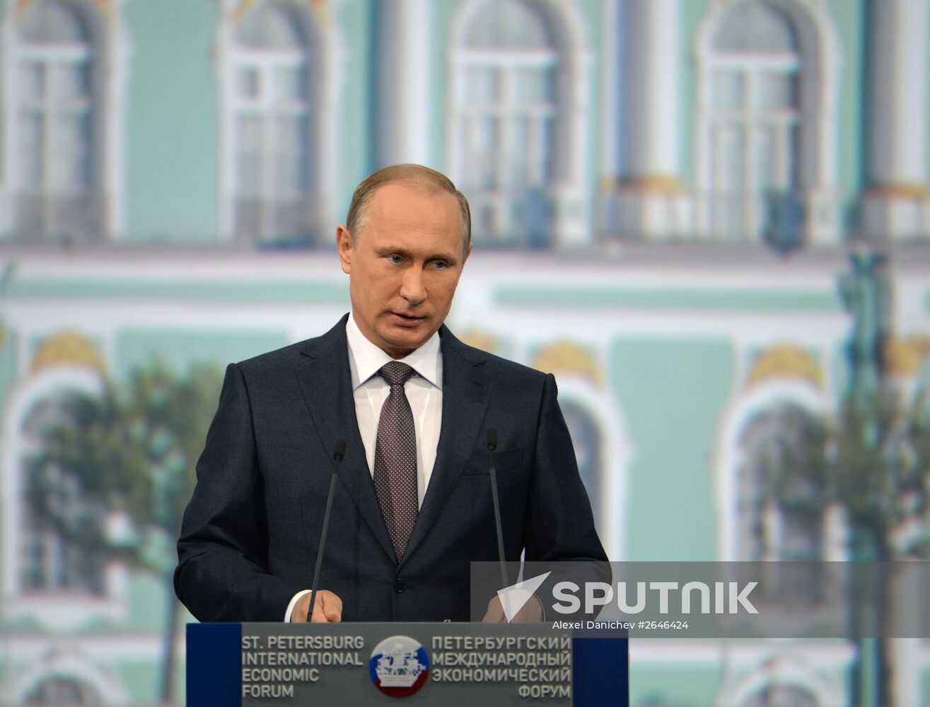 President Vladimir Putin's visit to St. Petersburg. Day two