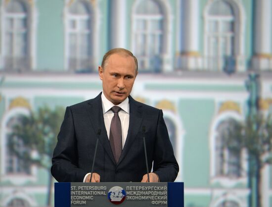 President Vladimir Putin's visit to St. Petersburg. Day two